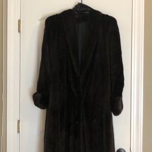 Full length Ranch Mink Coat